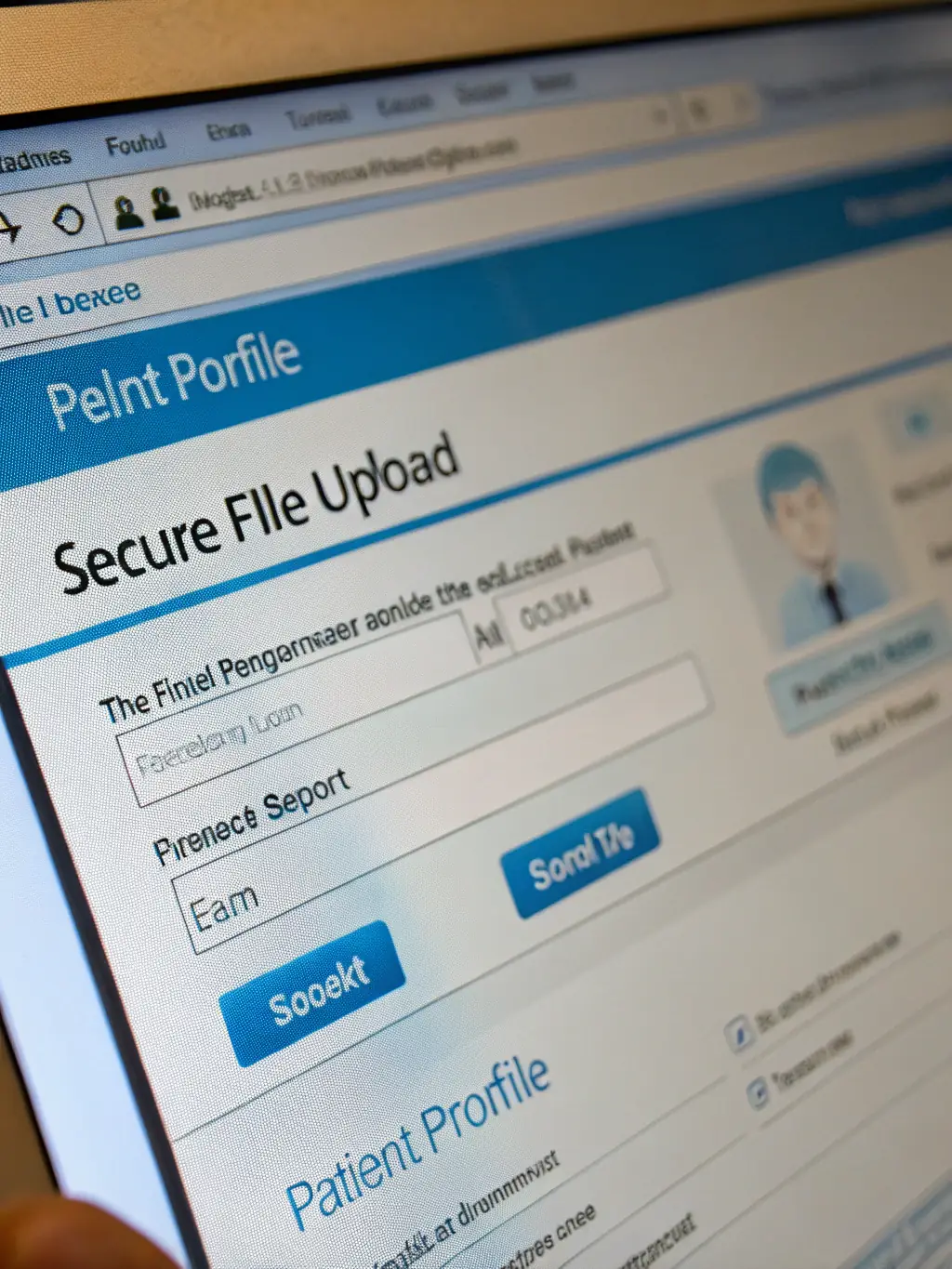 A clean, modern interface showing a CSV file being uploaded to the SaguaroRx pharmacy portal, highlighting the ease of data import for medication pricing.
